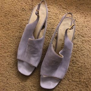 Vintage Chanel Heel Sandals